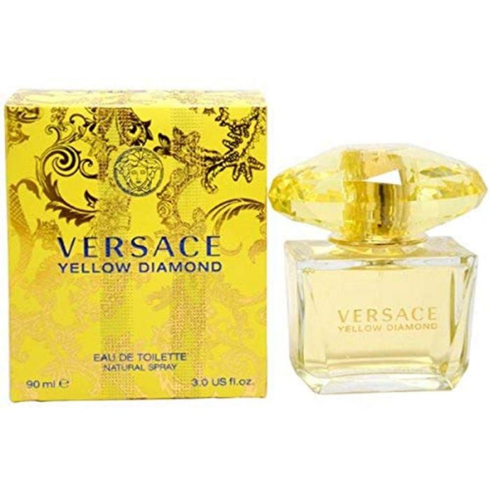 Versace Yellow Diamond Edt Spray (New Packaging) 3 oz - Image 2