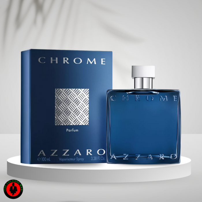 Azzaro Chrome Parfum For Men SP 3.38 oz (LI FREE)