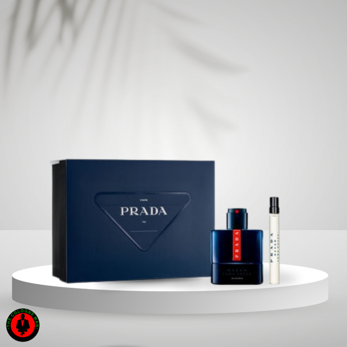 Prada Luna Rossa Ocean 2 Pc Set For Men Edp Sp 3.4, Sp 0.34 Oz
