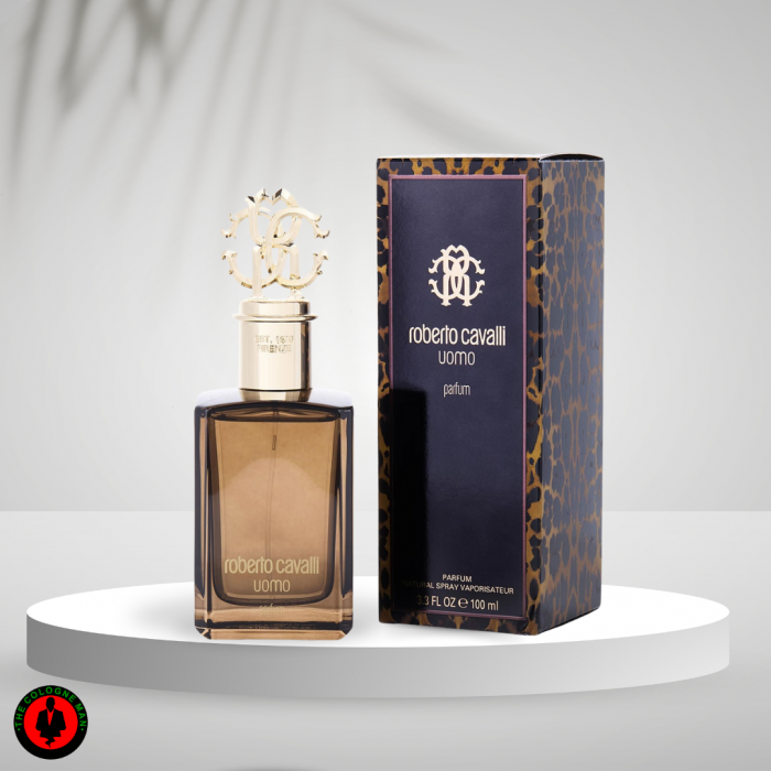 Roberto Cavalli Uomo PARFUM For Men SP 3.3oz(LI FREE)
