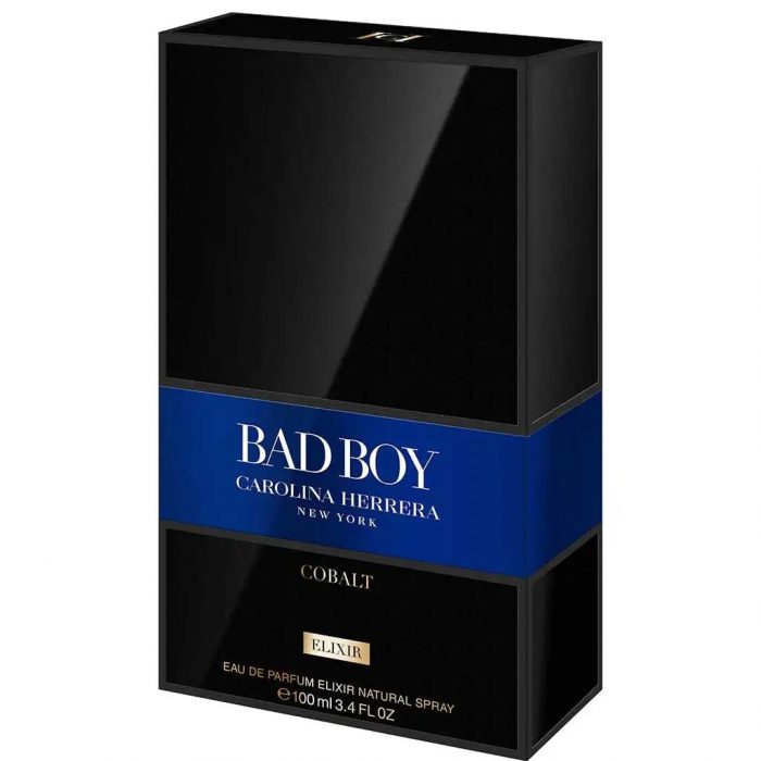 Carolina Herrera Bad Boy Cobalt Elixir EDP 3.4 oz - Image 3