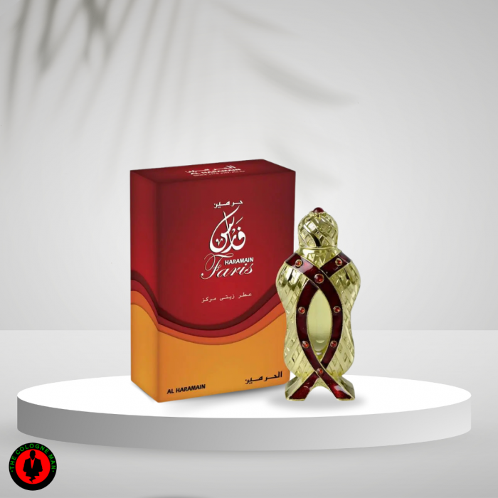 Al Haramain Faris Concentrated Perfume Oil 12ml(Li Free) For Unisex
