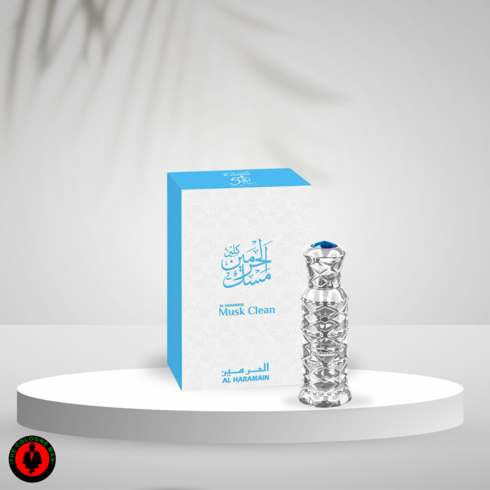 Al Haramain Musk Clean Concentrated Perfume Oil 12ml For Women