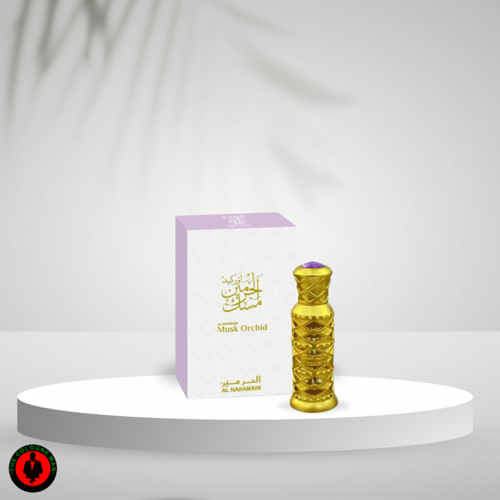 Al Haramain Musk Orchid Concentrated Perfume Oil 12ml For Unisex