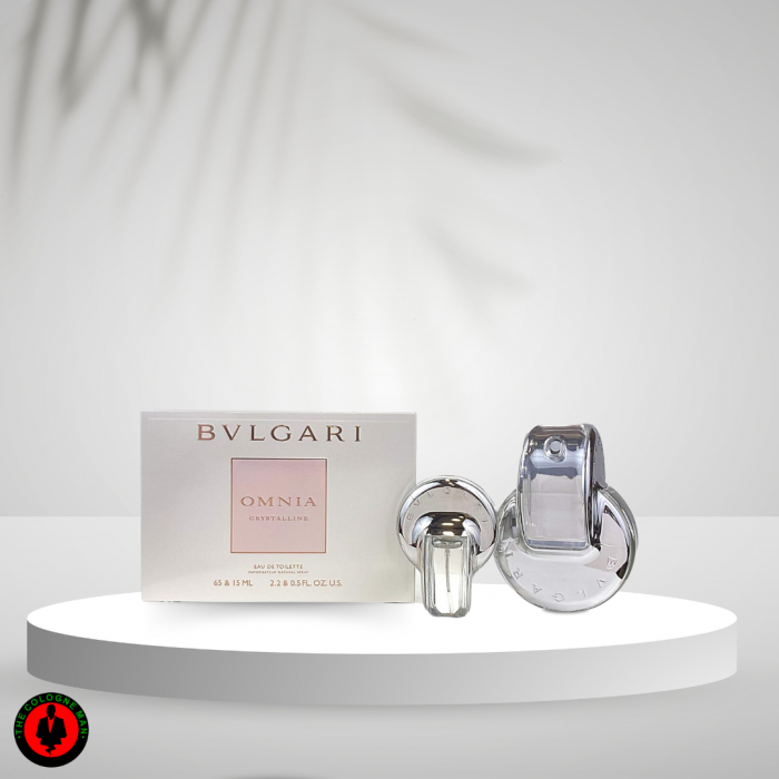 Bvlgari Omnia Crystalline 2PC Gift Set for Women (H/B) (3.4oz edt sp,15ML edt sp)