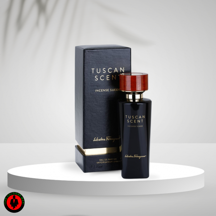Salvatore Ferragamo Tuscan Scent Incense Suede For Unisex (T)EDP SP 2.5oz (CAP,BOX)