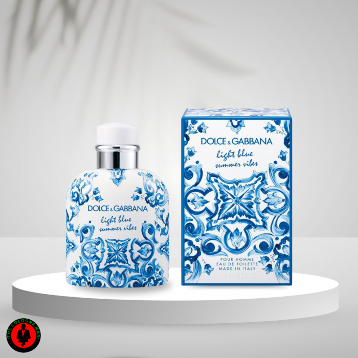 DOLCE & GABBANA Light Blue Summer Vibes For Men EDT SP 4.2 oz